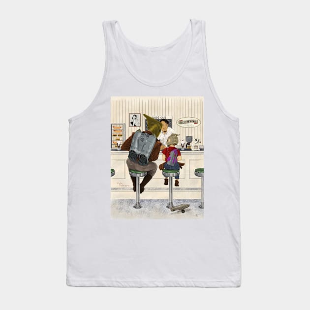 The Runaway Rocket Tank Top by Coffin Couture